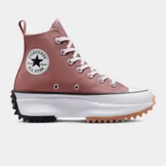 Sportscene Converse women's run star hike mid pink sneaker offer