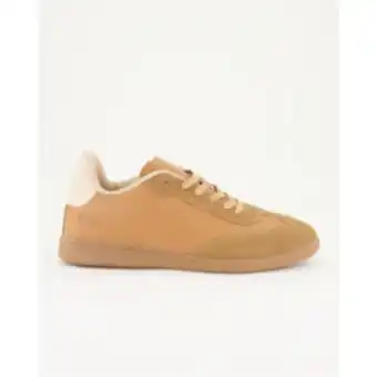 Totalsports Men's lonsdale court wjm992 tan/gum shoes offer