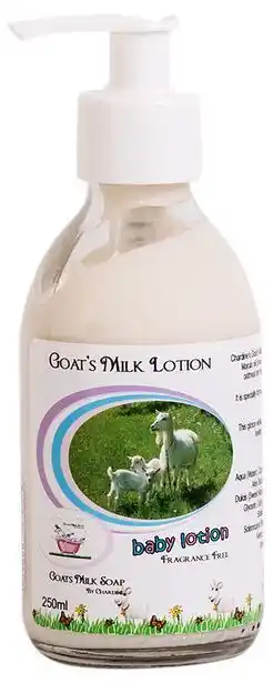 Faithful to Nature Chardine goat's milk baby lotion offer