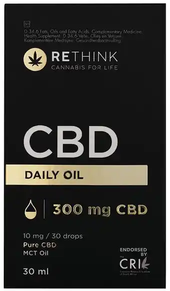 Faithful to Nature Rethink cbd daily oil 300mg offer