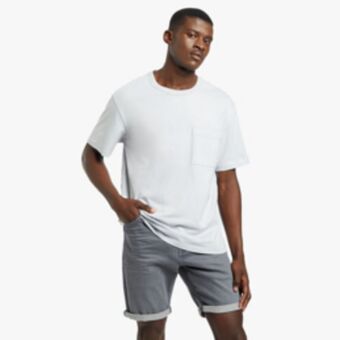 Markham Rj grey sustainable denim short offer