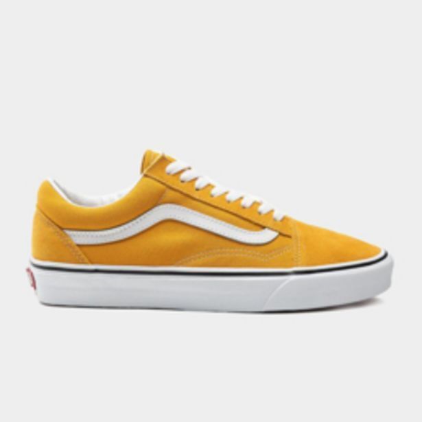 Vans men's old skool yellow sneaker offer at Sportscene
