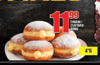 Choppies Cream / Custard Buns offer