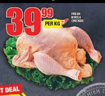 Choppies Fresh Whole Chicken per kg offer