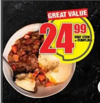 Beef Stew + Dumpling
