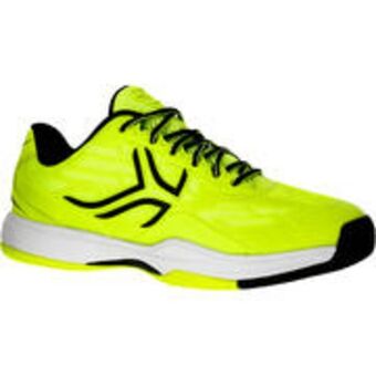 Ts990 kids' tennis shoes - neon yellow