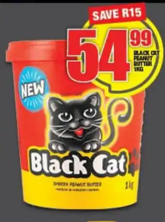 Black Cat Peanut Butter 1kg