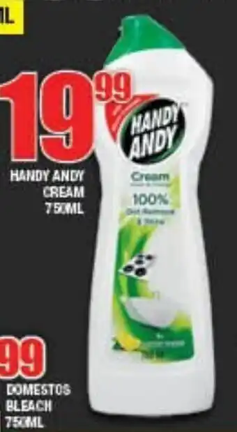 Choppies Handy Andy Cream 750ml offer