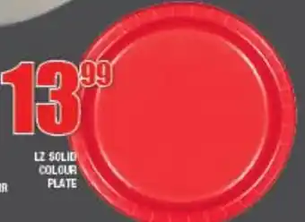 LZ Solid Colour Plate