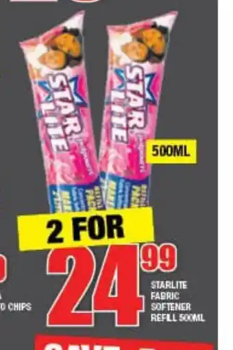 Starlite Fabric Softener Refill 500ml