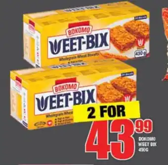 Choppies Bokomo Weet-Bix 450g offer