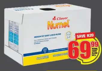 Choppies Numel Dairy Blend 6x1L offer