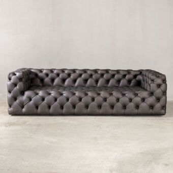 Cuban tufted sofa