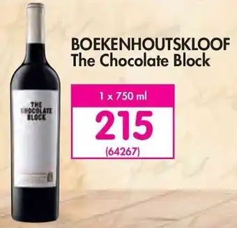Makro Boekenhoutskloof the Chocolate Block 750ml offer