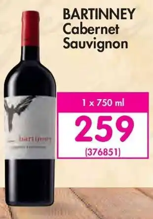 Bartinney Cabernet Sauvignon 750ml