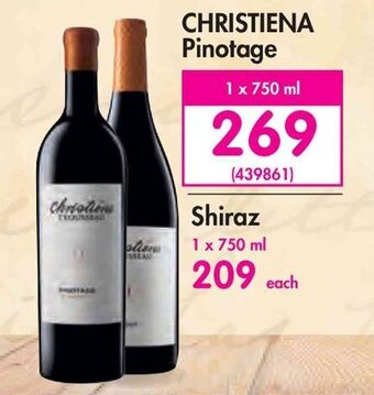 Makro Christiena Pinotage 750ml offer