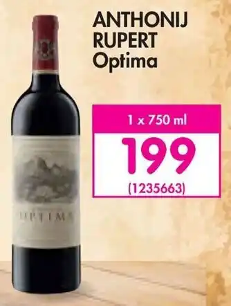 Makro Anthonij Rupert Optima 750ml offer