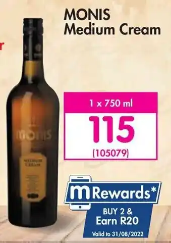Makro Monis Medium Cream 750ml offer
