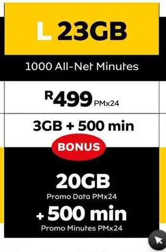 MTN MTN Made for Business -Sim Only L 23GB offer