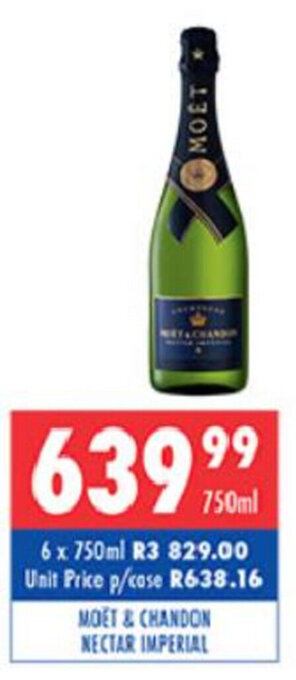 Ultra Liquors Moet & Chandon Nectar Imperial offer