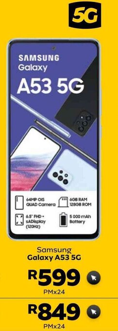 MTN Samsung Galaxy A53 5G offer