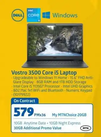 Incredible Connection Dell Vostro 3500 Core i5 Laptop PMx36 offer