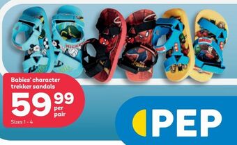 Babies' character trekker sandals