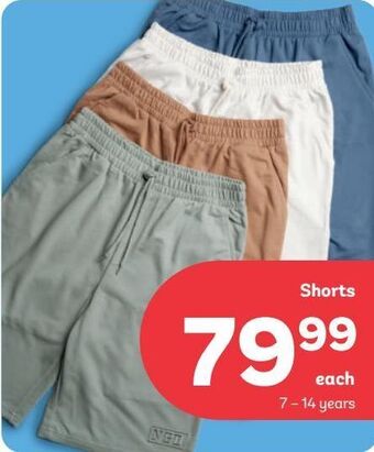 PEP Shorts offer