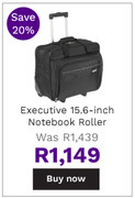 First Shop Targus executive 15.6 inch notebook roller offer