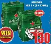 Boxer Superstores Heineken NRB-2 x 6x330ml offer