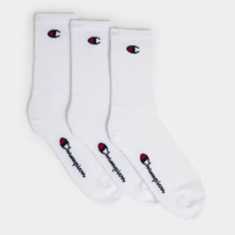 Sportscene Champion 3-pack white socks offer