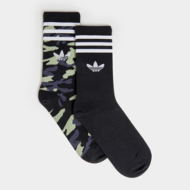 Adidas originals 2pack multicolour socks offer at Sportscene