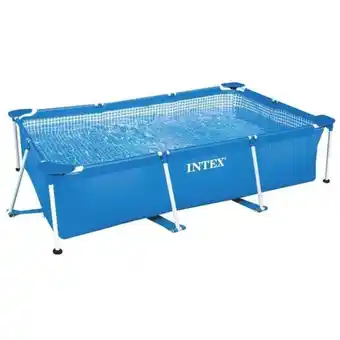 Game Intex rectangular metal frame pool 3x2x0.75m offer