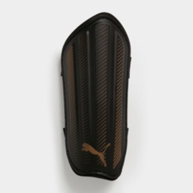 Puma za team black/gold shinguards offer at Totalsports
