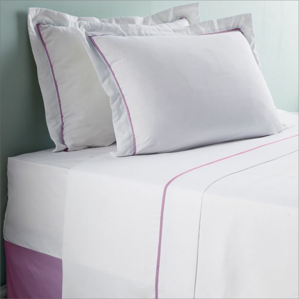 Whitney 3pc comfy flat sheet set offer at HomeChoice