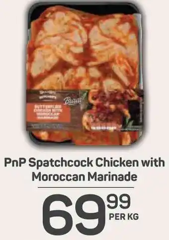 Pick n Pay PnP Spatchcock Chicken with Moroccan Marinade offer
