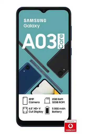 MRP Samsung a03 core green offer