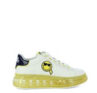 Europa Art Group Karl x smiley® kapri kushion sneakers- white/yellow offer