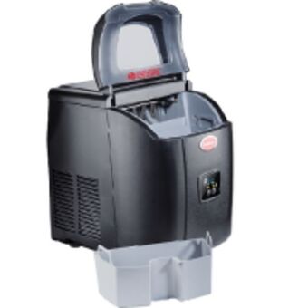 Snomaster zb14 12kg plastic cabinet ice maker – black
