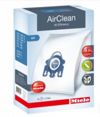 Miele gn hyclean 3d efficiency vacuum bag – pack of 4