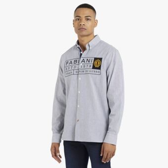 Fabiani Denim di lusso long sleeve shirt offer
