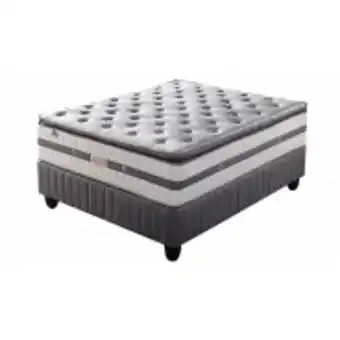HiFi Corp Sealy salvador 152cm (queen) medium bed set offer