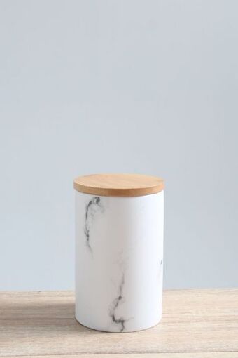Sheet Street Marble storage canister offer