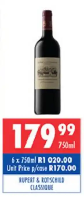 Rupert & Rotschild Classique 750ml