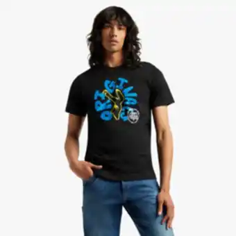 Adidas originals men's graphic black t-shirt