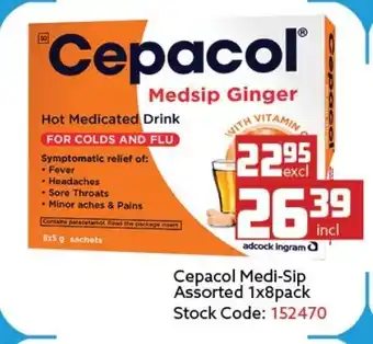 Cepacol Medi-Sip Assorted 1 x 8 Pack
