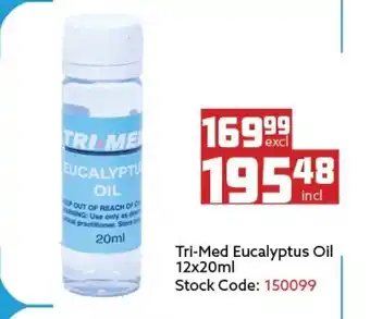 Africa Cash and Carry Tri-Med Eucalyptus Oil 12x20ml offer