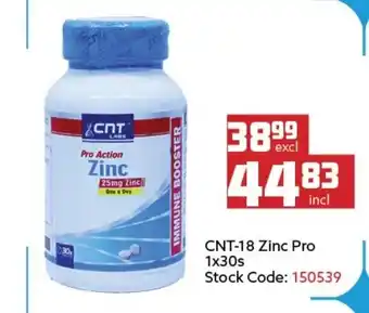 Africa Cash and Carry CNT-18 Zinc Pro 1x30s offer