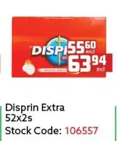 Disprin Extra 52x2s