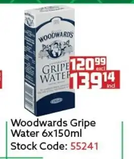 Woodwards Gripe Water 6x150ml